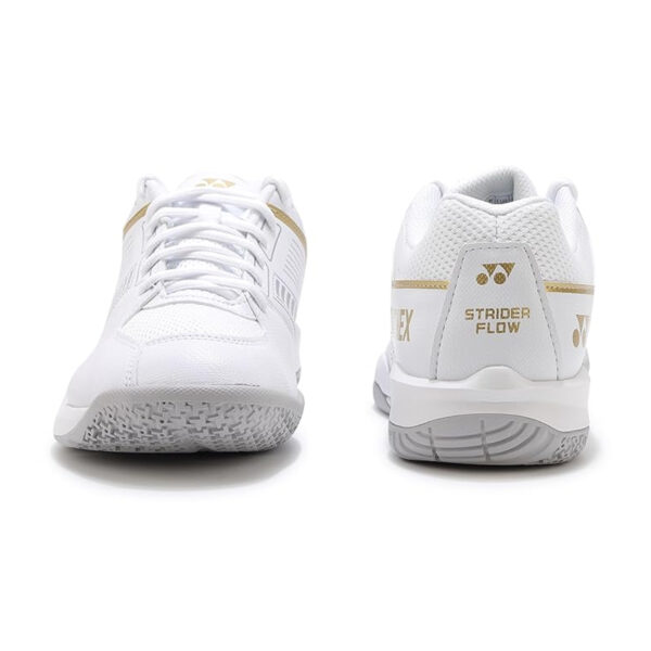 Yonex Power Cushion SHB Strider Flow Badminton Shoes Wide White/Gold