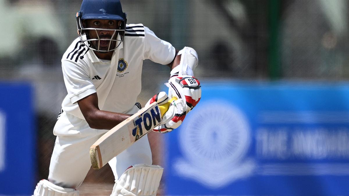 Abhimanyu Easwaran Anchors India-B with Gritty Century in Duleep Trophy