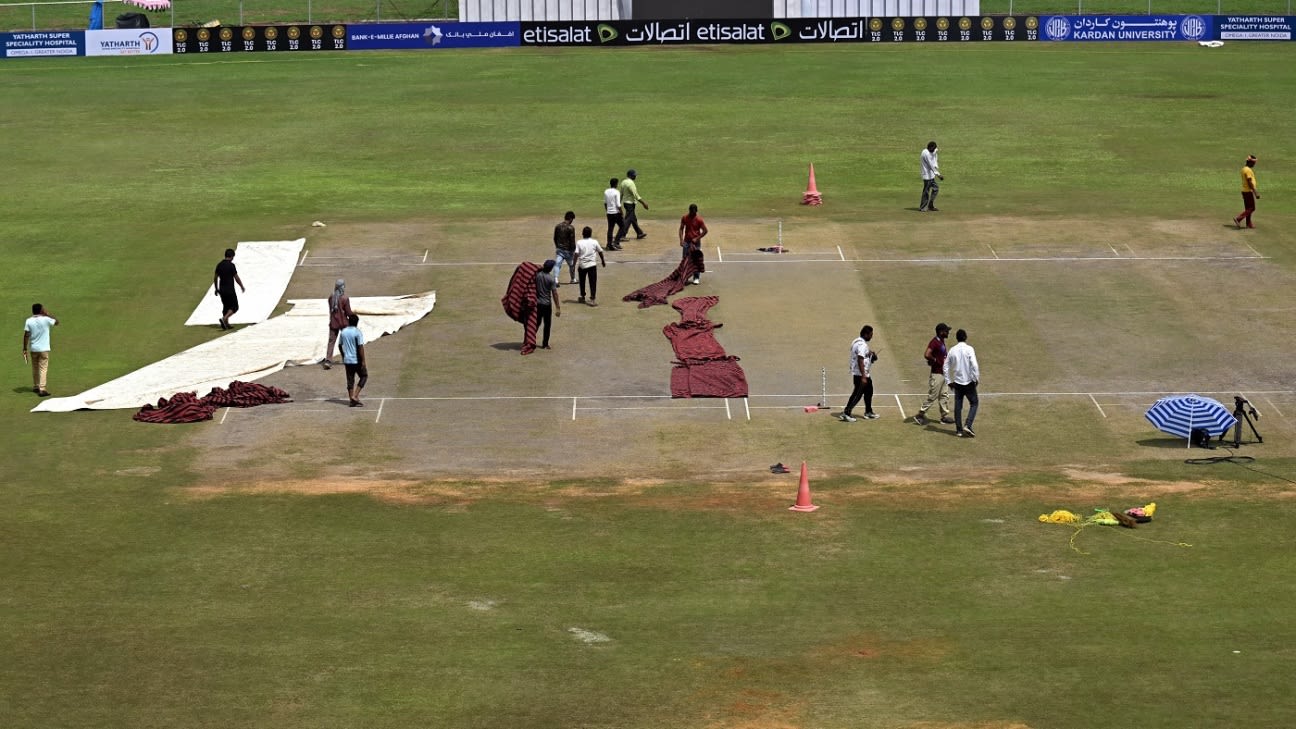 Afghanistan's Test Debut Against New Zealand Abandoned Due to Wet Outfield