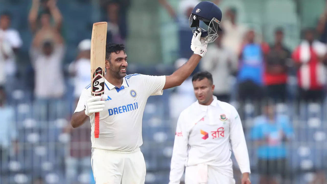 Ashwin Joins Jadeja in Elite Club with 1000 Runs, 100 Wickets in WTC