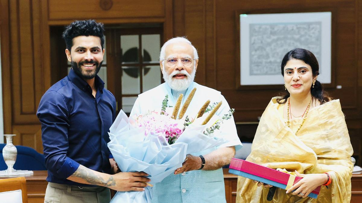 Cricketer Ravindra Jadeja Joins BJP, Wife Rivaba Announces