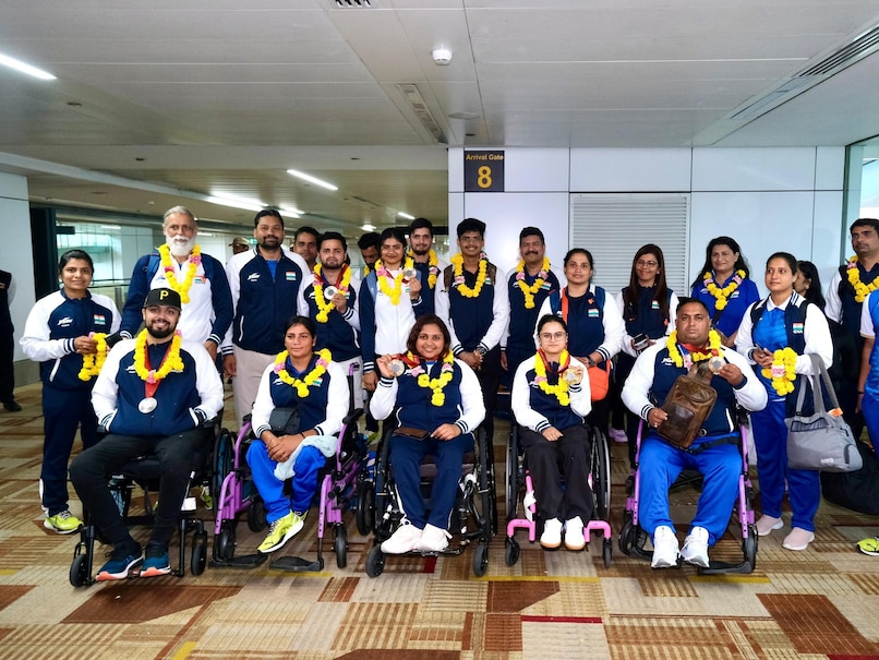 Indian Paralympic Athletes Receive Grand Welcome After Record-Breaking Paris Performance