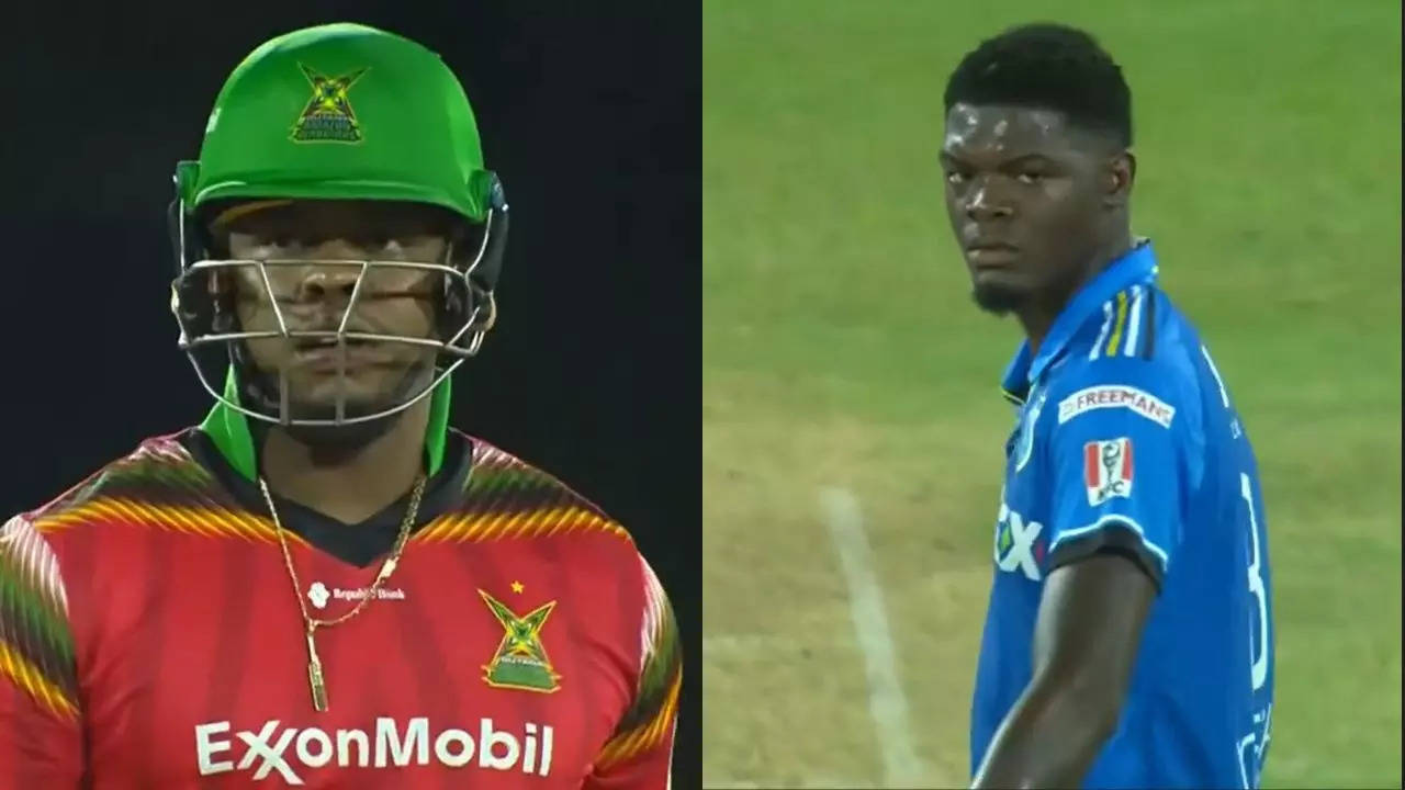 Joseph's Frustration Boils Over in CPL Clash, Hetmyer Responds with Six