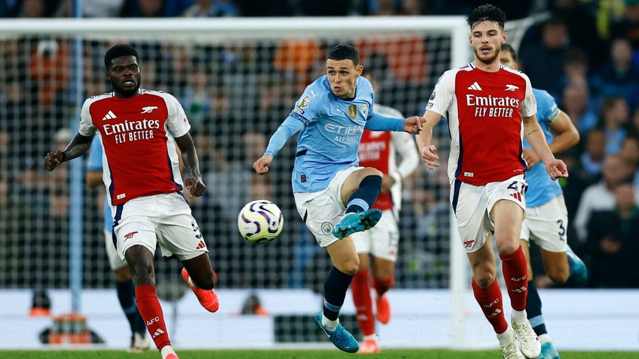 Manchester City Salvage Dramatic Draw Against 10-Man Arsenal