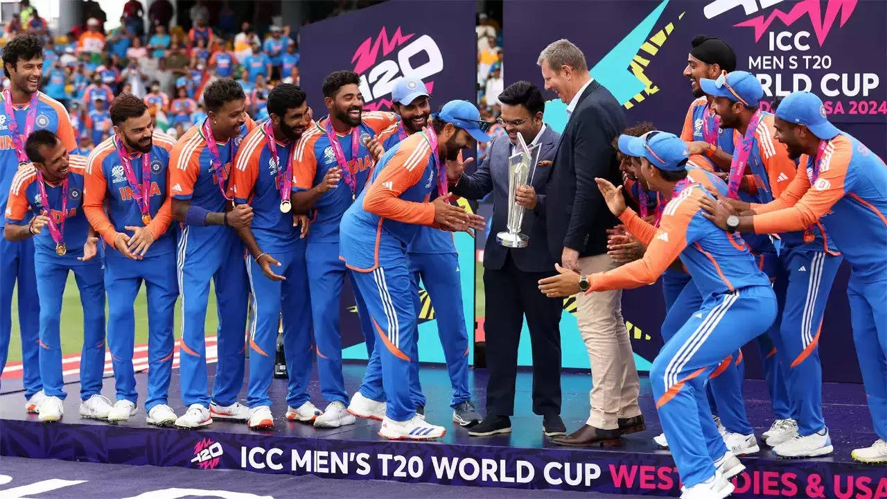 Rohit Sharma's 'Walk' Trophy Celebration Becomes Global Phenomenon