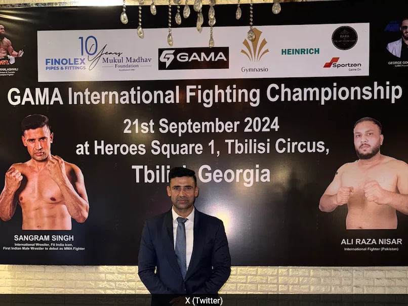 Sangram Singh Makes Historic MMA Debut at Gama International Fighting Championship