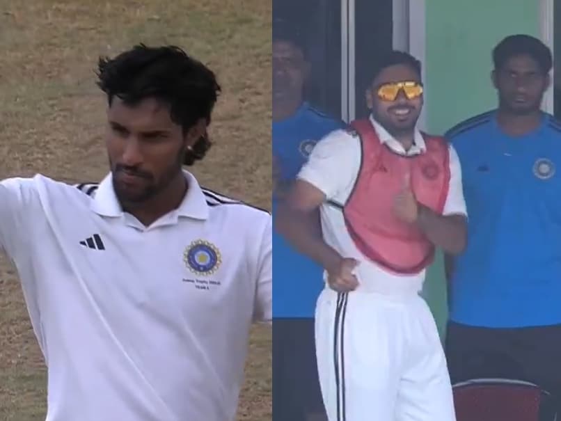 Tilak Varma's Century and Avesh Khan's Viral Celebration Light Up Duleep Trophy