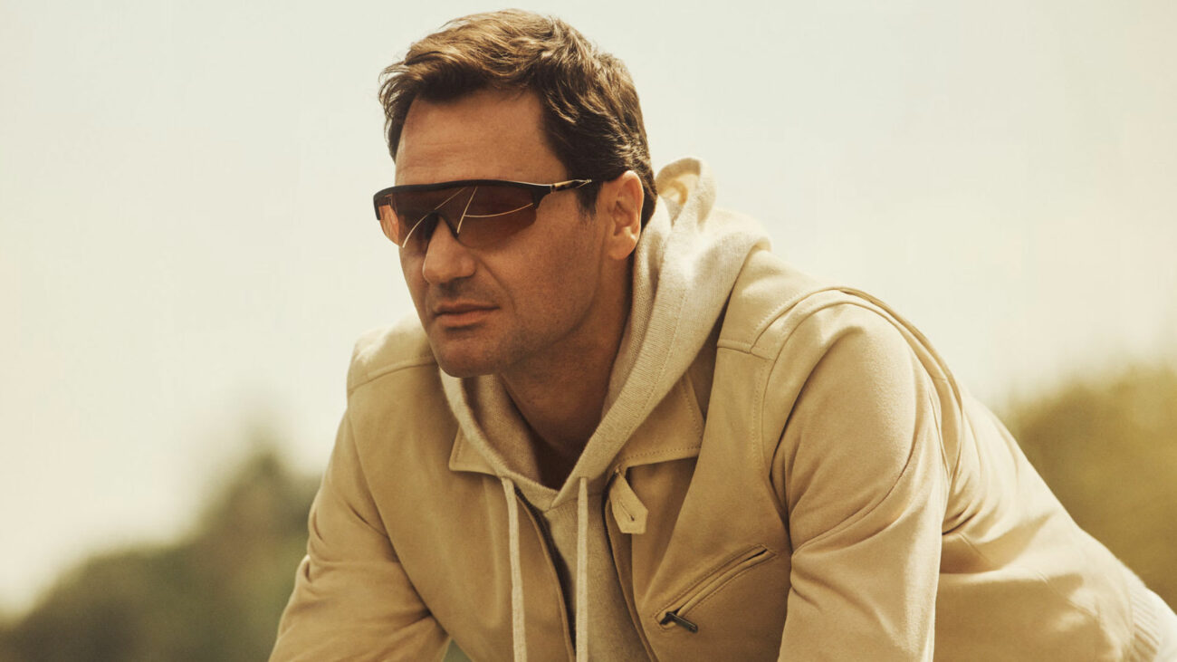 Roger Federer Unveils Fall/Winter Sunglasses Collection with Oliver Peoples