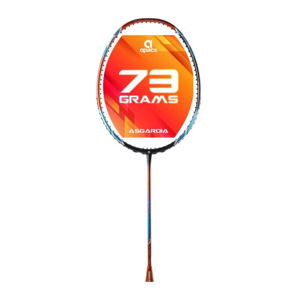 Apacs Asgardia Control Badminton Racket (Black/Orange)