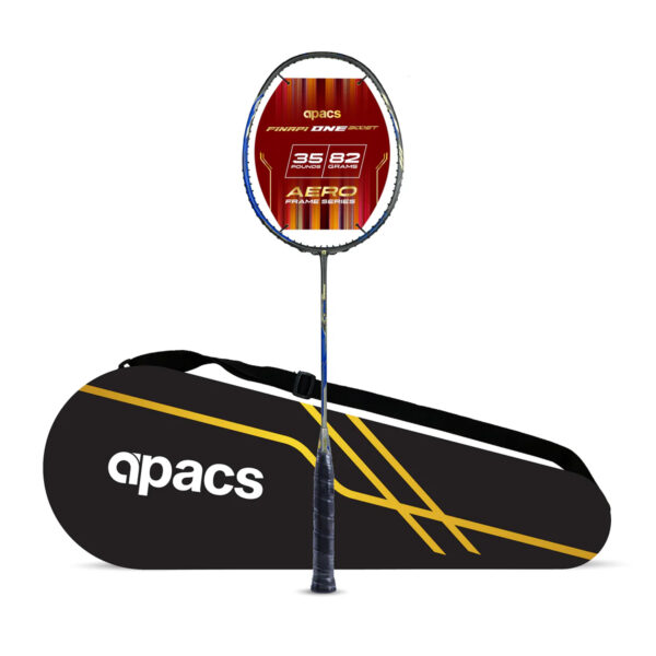 Apacs Finapi One Boost Badminton Racket (Grey/Blue)