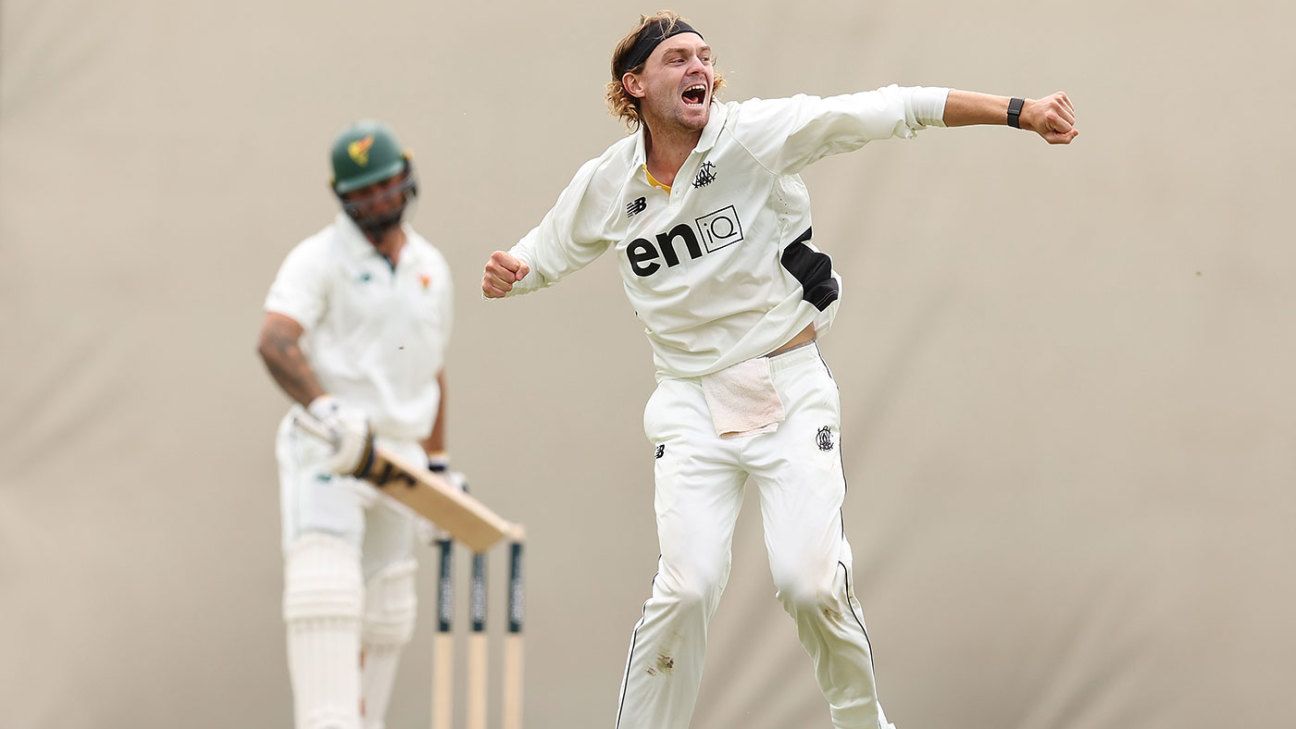 Tasmania Restricted to 158/5 on Rain-Hit Opening Day at WACA