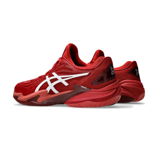 Asics Court FF3 Novak Tennis Shoes (Cranberry/White)