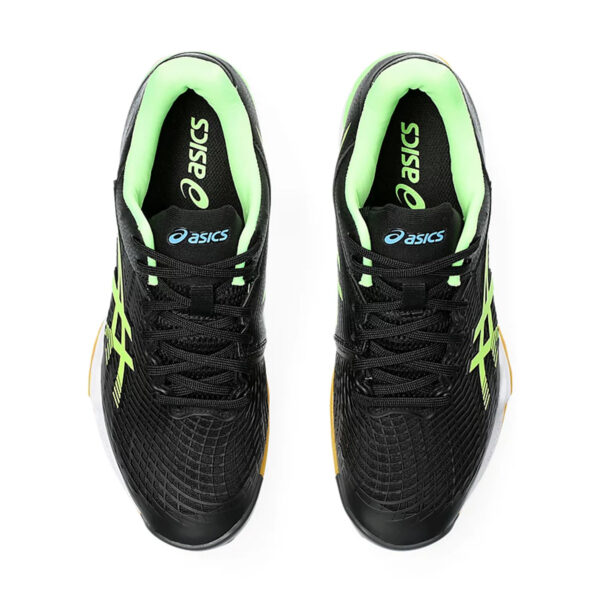 Asics Court Control FF3 Badminton Shoes (Black/Lime Burst)