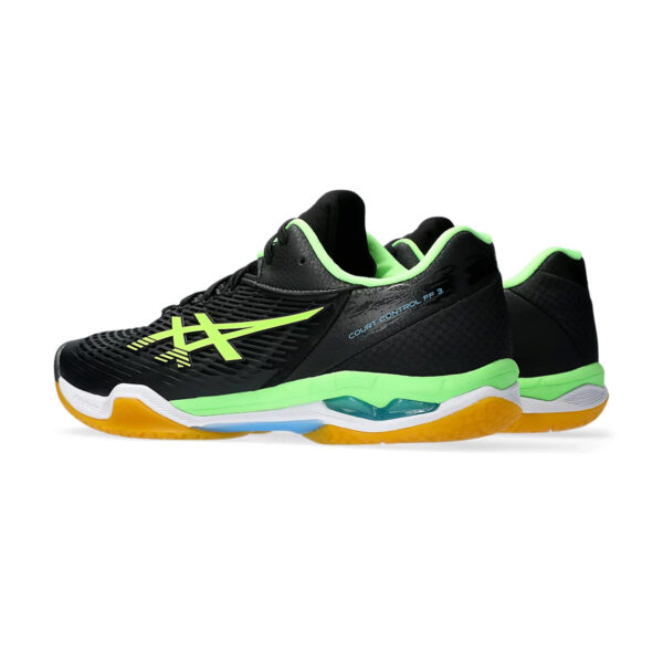 Asics Court Control FF3 Badminton Shoes (Black/Lime Burst)