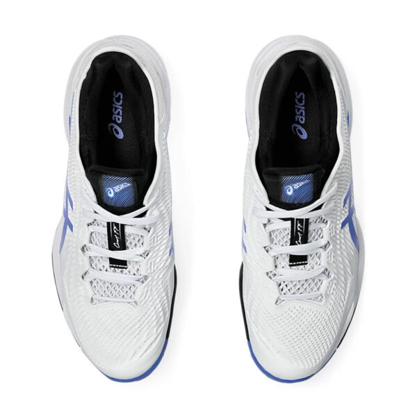 Asics Court FF3 Novak Tennis Shoes (White/Sapphire)