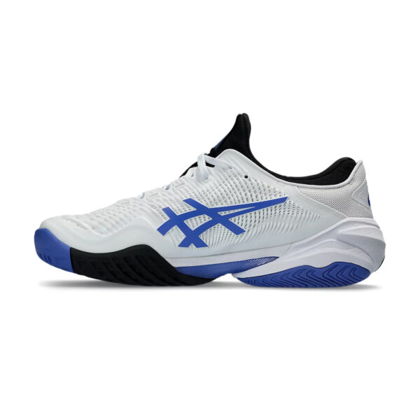 Asics Court FF3 Novak Tennis Shoes (White/Sapphire)