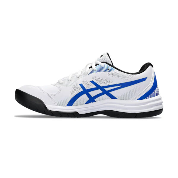 Asics Court Slide 3 Tennis Shoes (White/Tuna Blue)