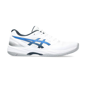 Asics Gel Court Hunter 3 Badminton Shoes (White/Blue)