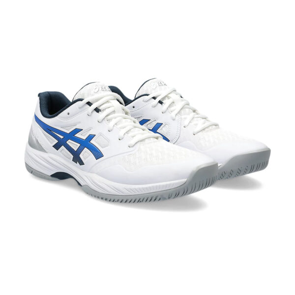 Asics Gel Court Hunter 3 Badminton Shoes (White/Blue)