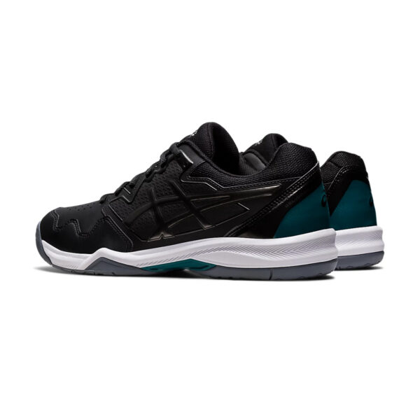 Asics Gel Dedicate 7 Tennis Shoes (Black/Gunmetal)