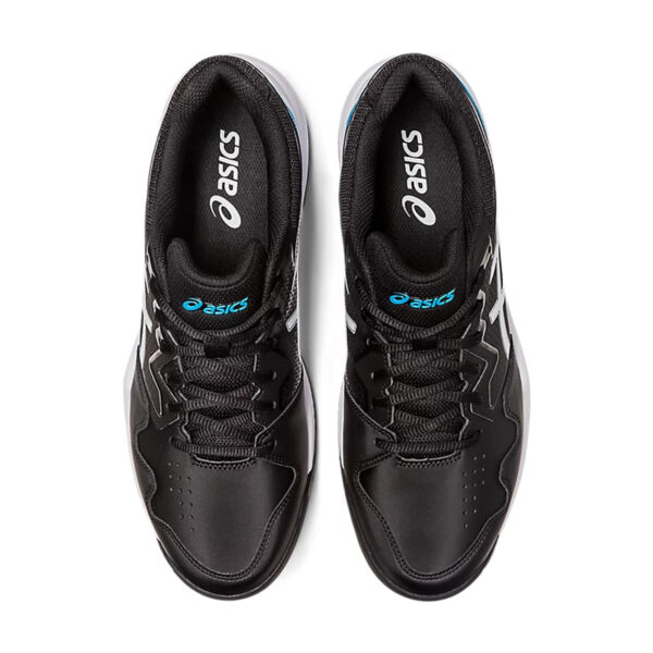 Asics Gel Dedicate 7 Tennis Shoes (Black/Island Blue)