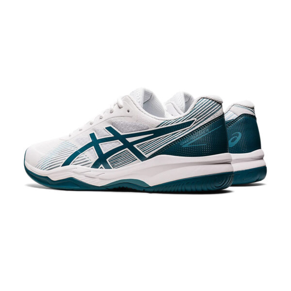 Asics Gel Game 8 Tennis Shoes Blue (White/Velvet Pine)