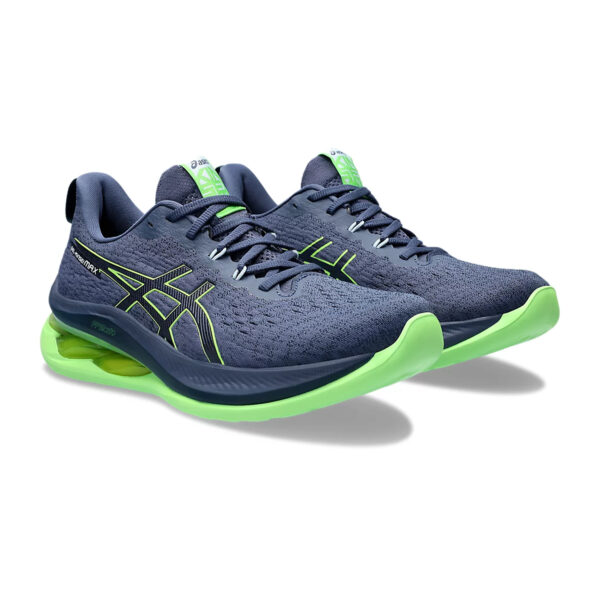 Asics Gel Kinsei Max Running Shoes (Thunder Blue/Electric Lime)