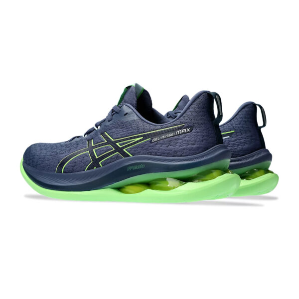 Asics Gel Kinsei Max Running Shoes (Thunder Blue/Electric Lime)