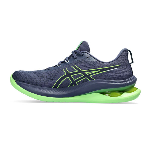 Asics Gel Kinsei Max Running Shoes (Thunder Blue/Electric Lime)