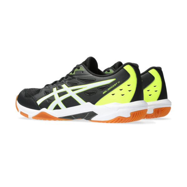 Asics Gel Rocket 11 Badminton Shoes (Black/White)