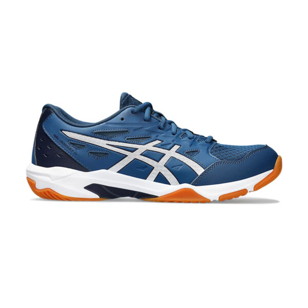 Asics Gel Rocket 11 Badminton Shoes (Mako Blue/White)