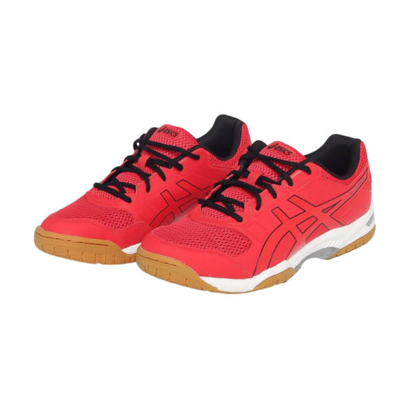 Asics Gel CourtMov+ Badminton Shoes (Electric Red/Black)