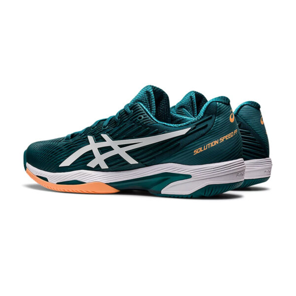 Asics Solution Speed FF 2 Tennis Shoes (Velvet Pine/White)