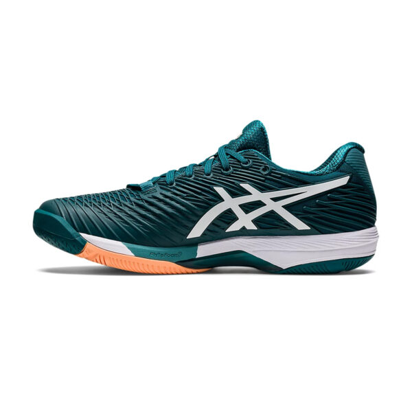 Asics Solution Speed FF 2 Tennis Shoes (Velvet Pine/White)