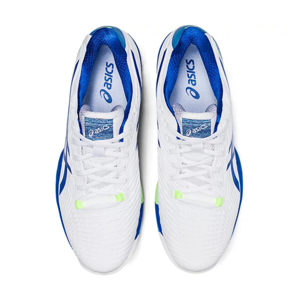 Asics Solution Speed FF 2 Tennis Shoes (White/Tuna Blue)