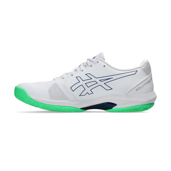 Asics Solution Swift FF2 Tennis Shoes (White/New Leaf)