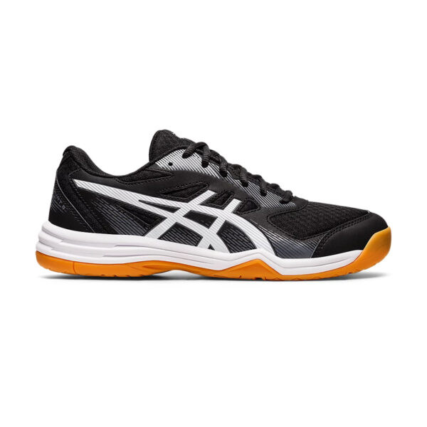 Asics Upcourt 5 Badminton Shoes (Black/White)