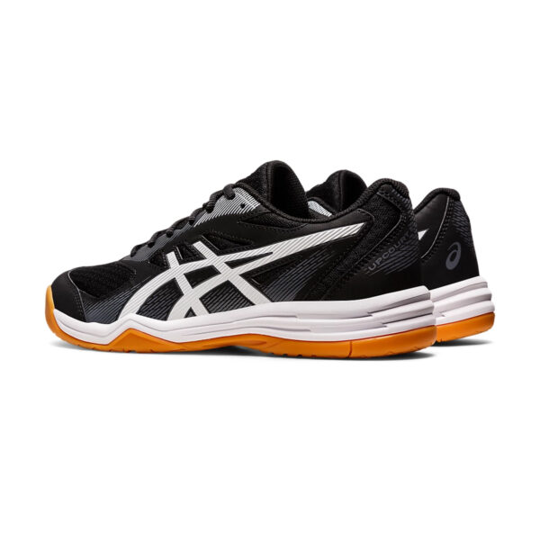 Asics Upcourt 5 Badminton Shoes (Black/White)