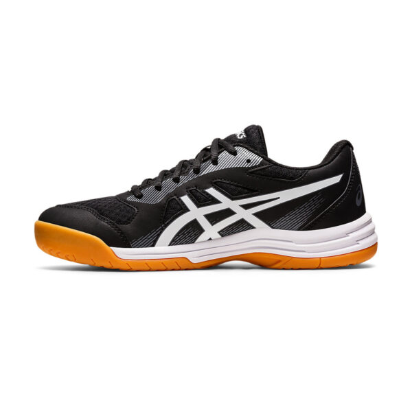 Asics Upcourt 5 Badminton Shoes (Black/White)