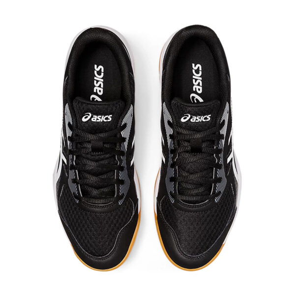 Asics Upcourt 5 Badminton Shoes (Black/White)