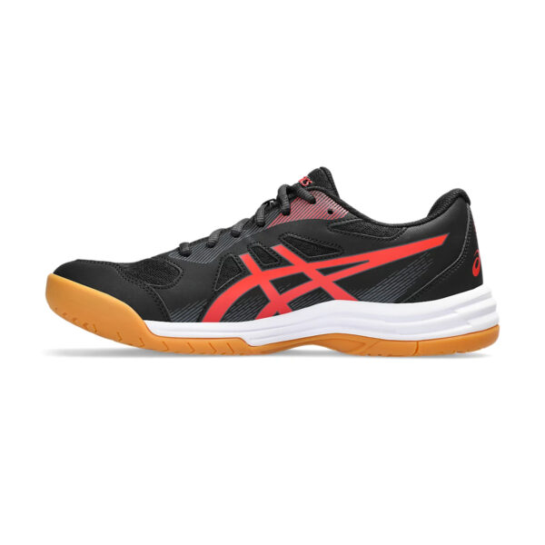 Asics Upcourt 5 Badminton Shoes (Red/Black)