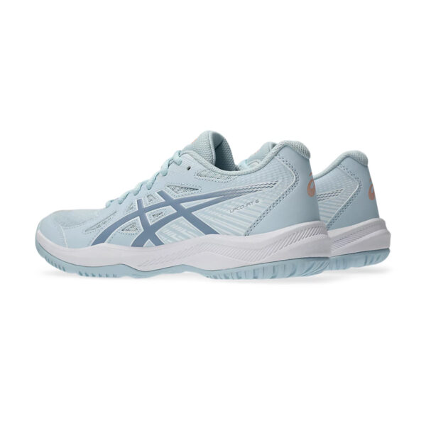 Asics Upcourt 6 Badminton Shoes (Cool Grey/Grey Blue)