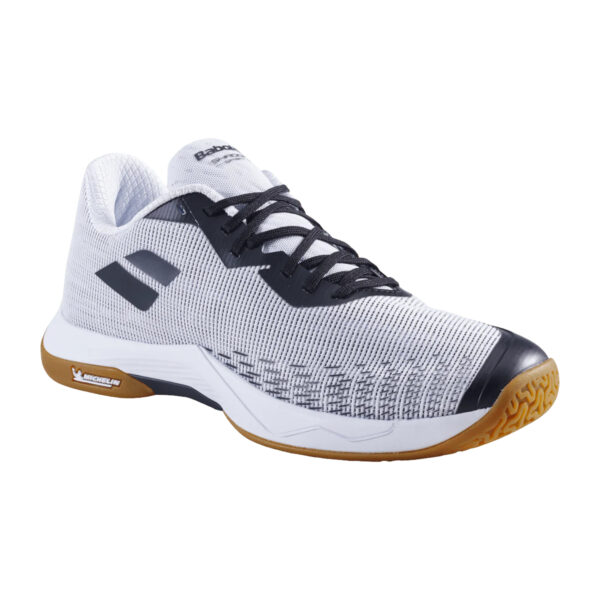 Babolat Shadow Spirit 2 Badminton Shoes - White/Black