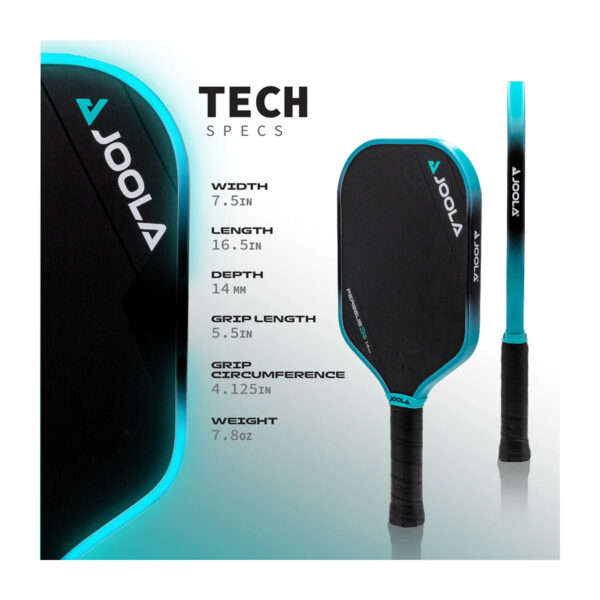 Joola Ben Johns Perseus 3S Pickleball Paddle (14 mm)