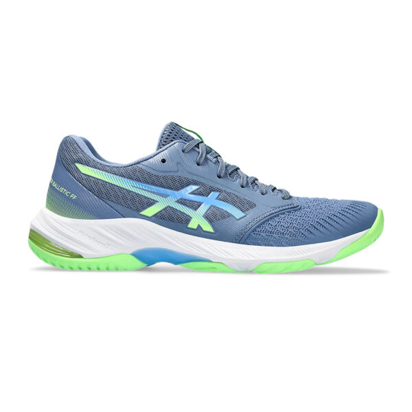 Asics Netburner Ballistic FF3 Badminton Shoes (Denim Blue/Waterscape)