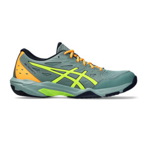 Asics Gel Rocket 11 Badminton Shoes (Celadon/Safety Yellow)