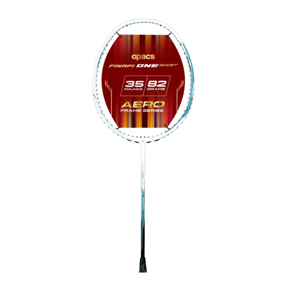 Apacs Finapi One Boost Badminton Racket (White/Blue)