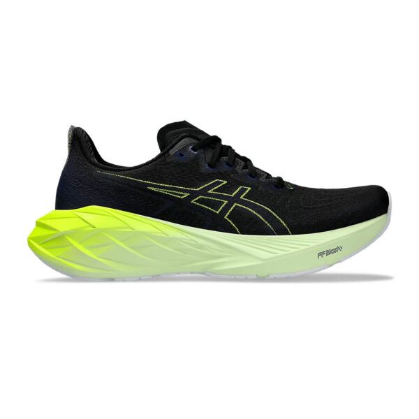 Asics NOVABLAST 4 Running Shoes (Black/Blue Expanse)