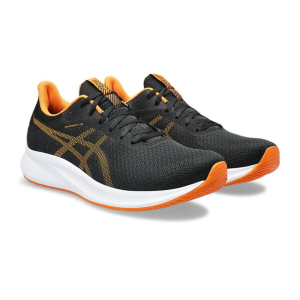 Asics PATRIOT 13 Running Shoes (Black/Orange)