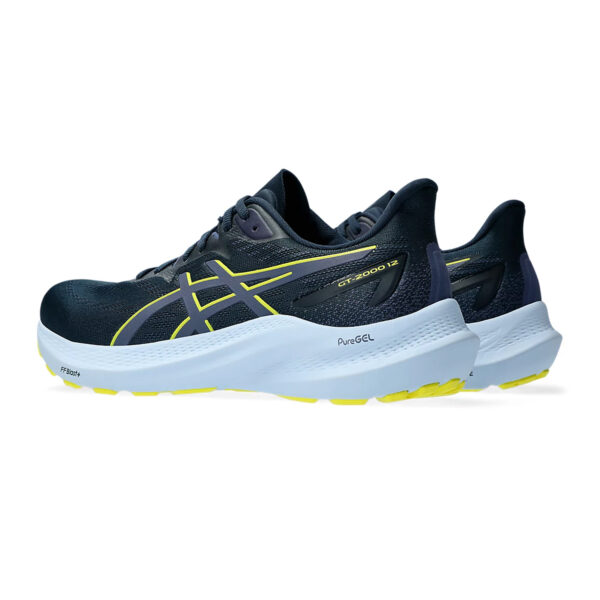 Asics GT 2000 12 Running Shoes (French Blue/Bright Yellow)